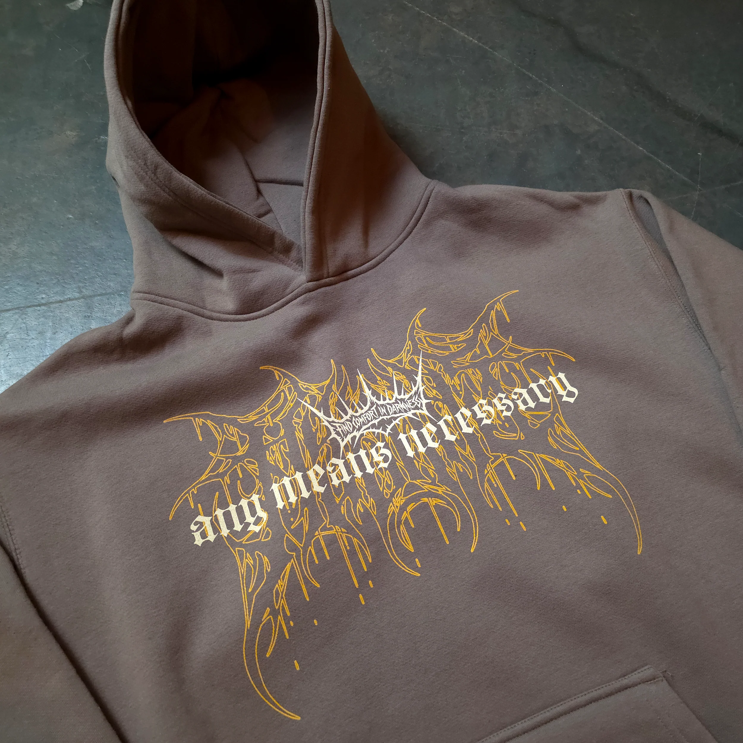 Abyss Pullover Hoodie Desert Taupe - Image 2