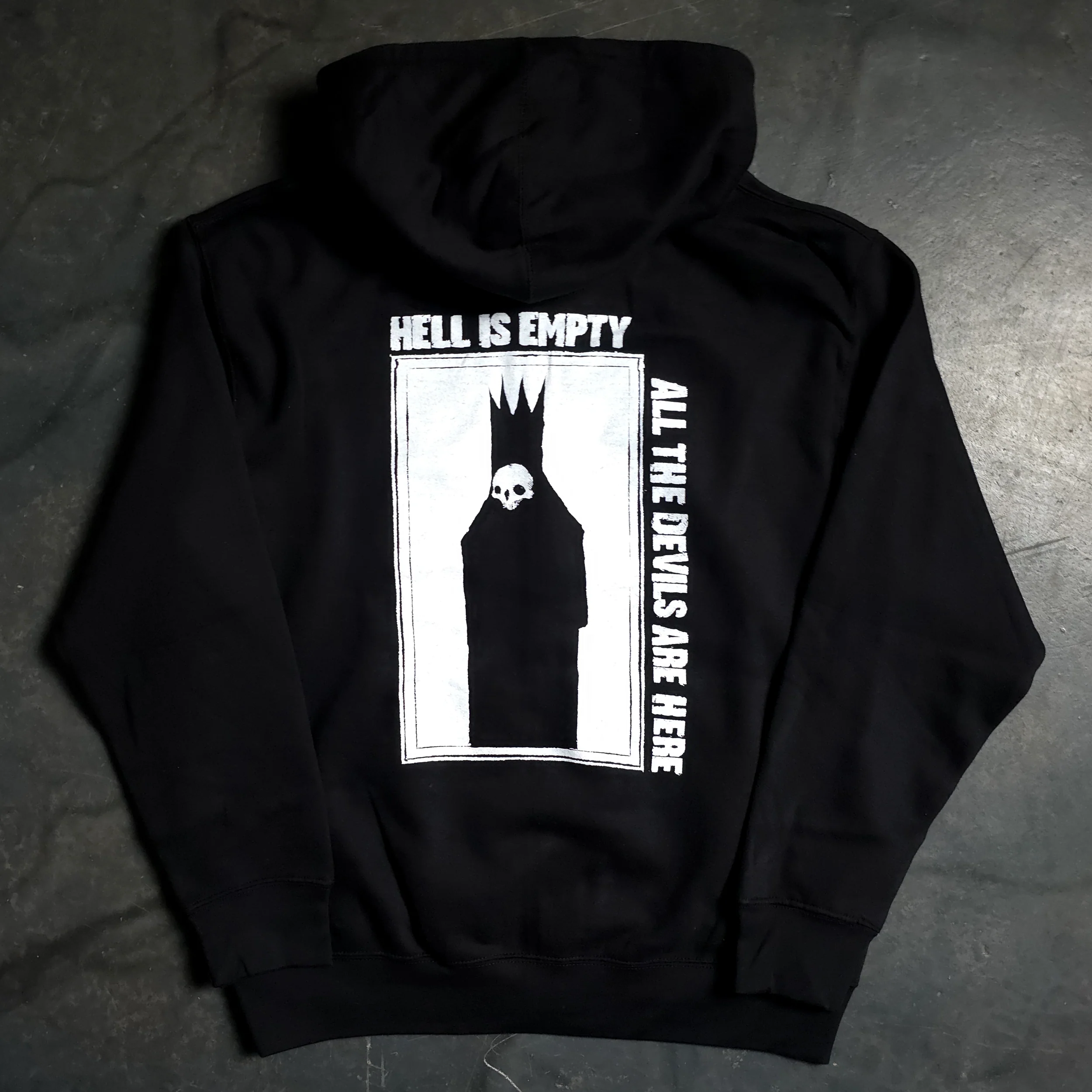 Hell is Empty Zip Up Hoodie