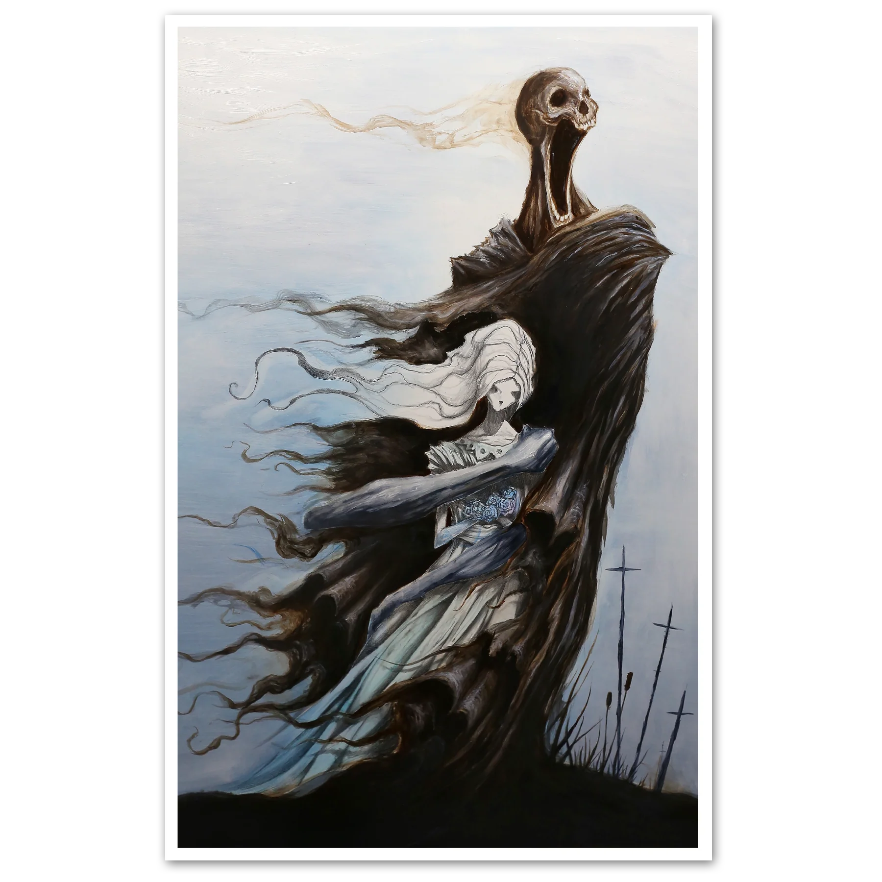 Mourning Death Print