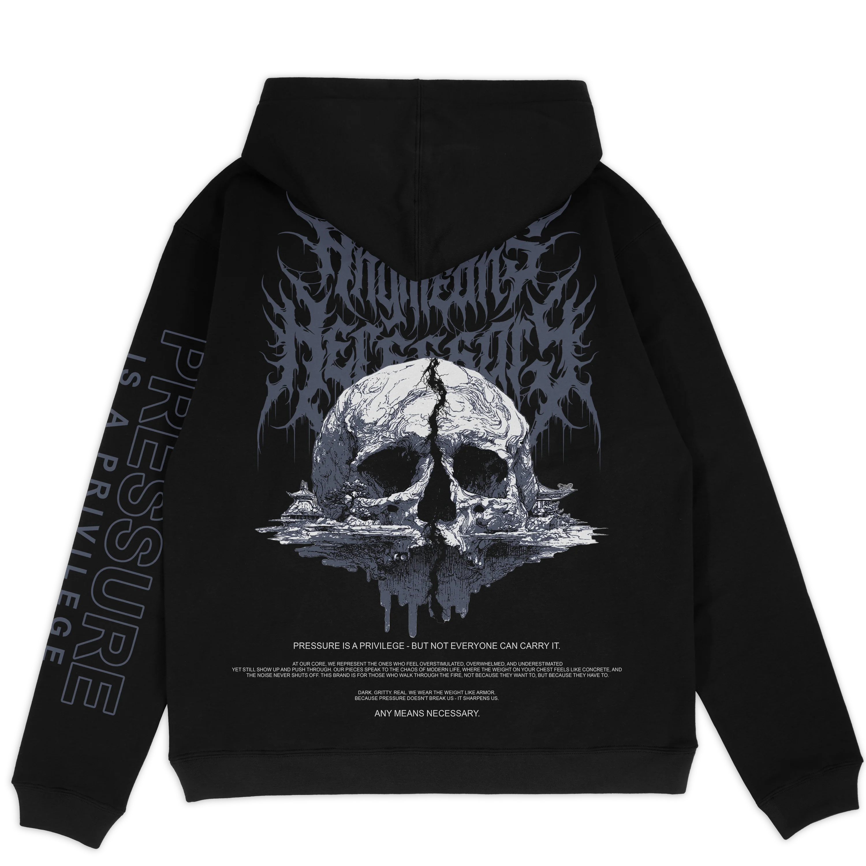 Pressure Pullover Hoodie Black