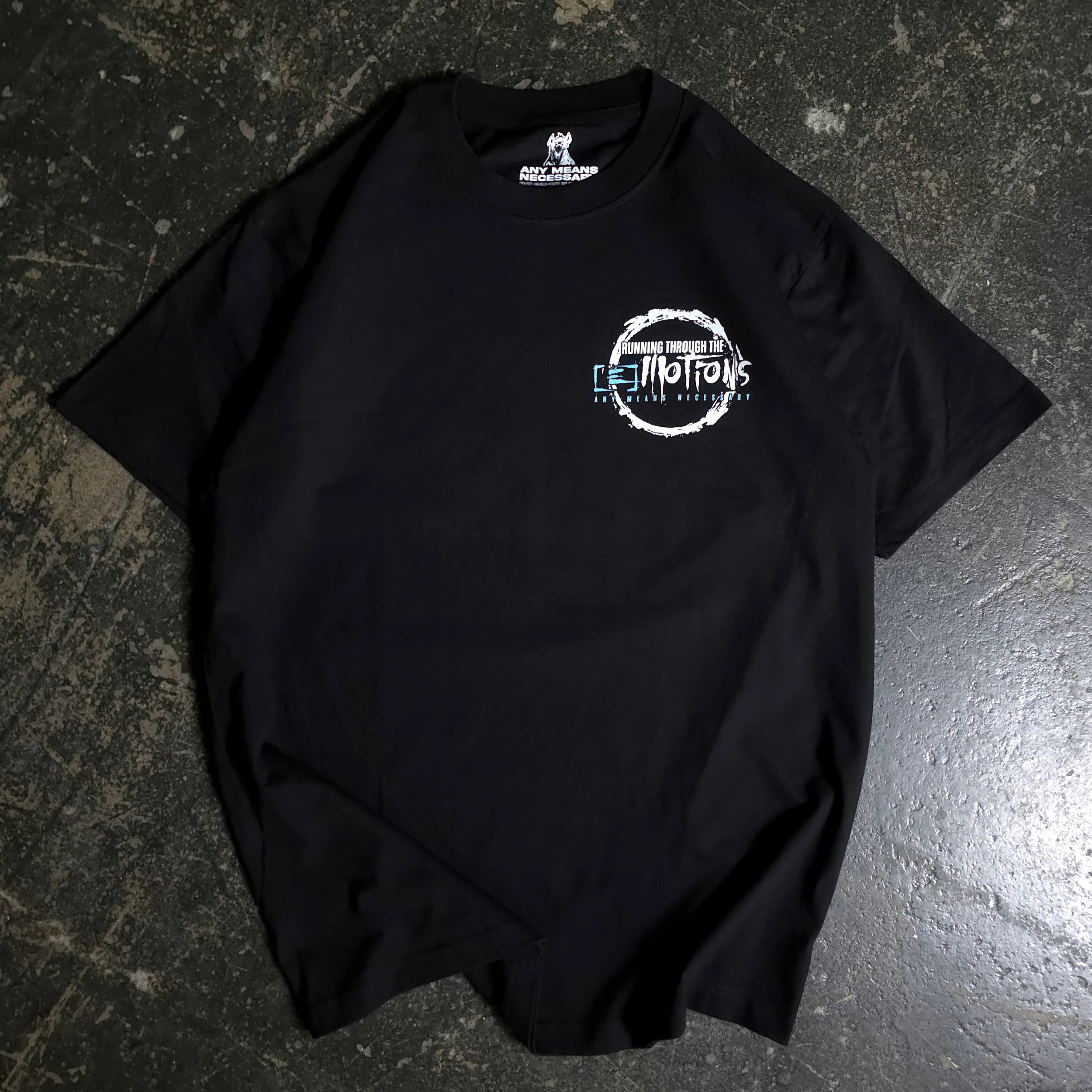 Running Emotions T-Shirt Black - Image 2
