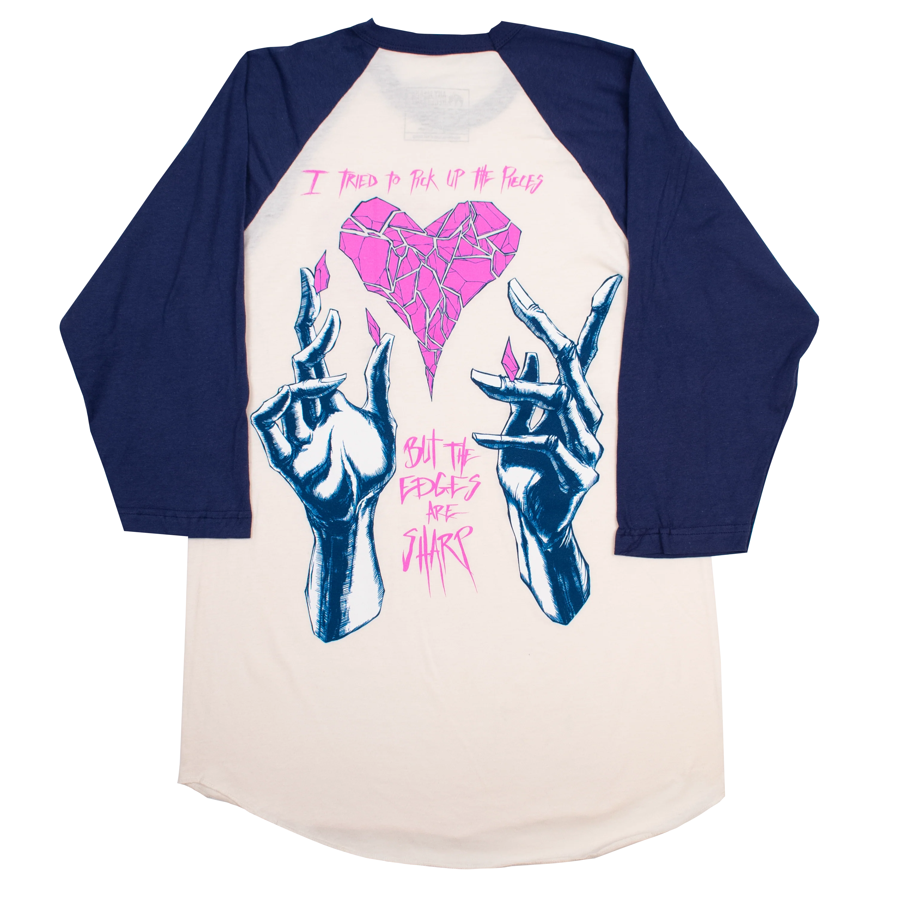 Sharp Edges 3/4 Sleeve T-Shirt - Image 5