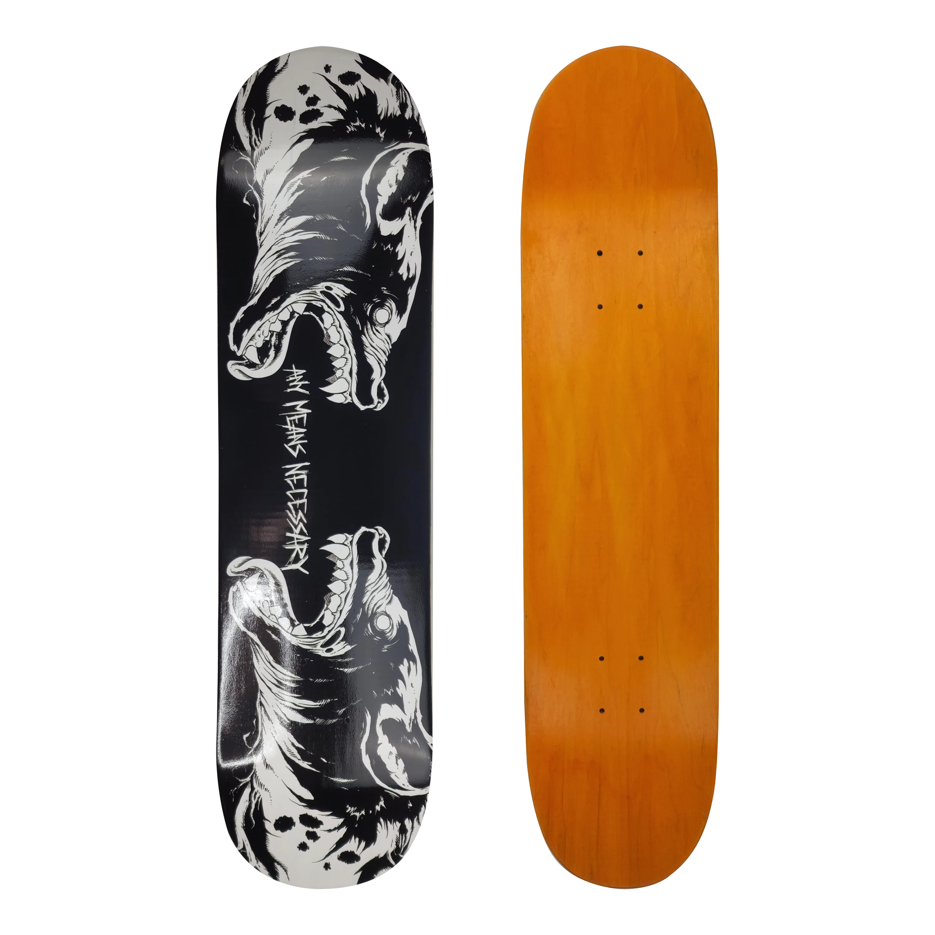 Vicious Skateboard Black